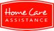 Red "Home Care Assistance" logo with white text on a rounded rectangle shape.