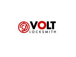 Volt Locksmith logo with red emblem and bold text.