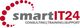 Logo von smartIT24 mit Schriftzug "CONSULTING | TRAINING | SUPPORT" und roten Punkten.