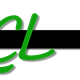 Logo met groene tekst "KCL" en witte tekst "Sittard" op zwarte achtergrond.