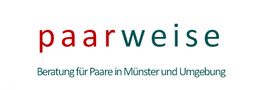Logo mit Text: "paarweise - Beratung für Paare in Münster und Umgebung".