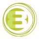 Grünes Logo mit stilisiertem "E" und "B" in einem Kreis aus Linien.