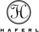 Logo: Kreis mit stilisiertem JC, darunter der Text "HAFERL".