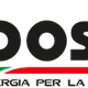 Logo con lettera "b" rossa, testo nero e bandiera italiana stilizzata in verde e rosso.