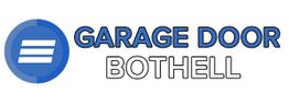Blue logo with "Garage Door Bothell" text.