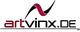 Logo von artvinx.de mit stilisiertem roten und schwarzen "A"-Symbol darüber.