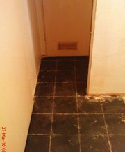 Vorbereitung für die Fliesenverlegearbeiten in Wöhrd