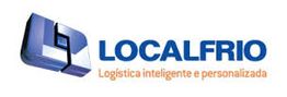Logotipo da Localfrio com texto: "Logística inteligente e personalizada".