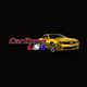 CarZone USA logo with a yellow sports car on a black background.