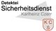 Logo der Detektei Sicherheitsdienst Karlheinz Czerr mit Schild und Buchstaben KCS.