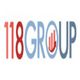 "Logo of 118 Group with a red bar chart icon inside the letter 'O'."