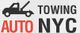 Tow truck icon with text: "AUTO TOWING NYC".