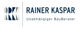 Logo mit den Worten: Rainer Kaspar, Unabhängiger BauBerater.