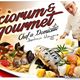 Chef presenta piatti gourmet: spaghetti ai frutti di mare, pesce al forno, sashimi.