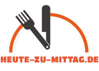 Logo mit der Aufschrift "HEUTE-ZU-MITTAG.DE" in Orange. Ein stilisiertes Gabel-Design.