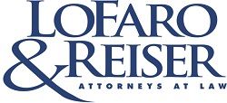 Logo reading "LoFaro & Reiser, Attorneys at Law" in blue text.