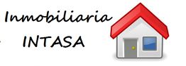 Inmobiliaria INTASA con icono de casa con tejado rojo.