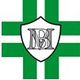 Scudo bianco con lettere "NBI" al centro, su sfondo di croce verde.