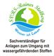 Logo mit Baum und Welle, Text: "SVRS-Rainer Stalberg, Wasser ist Leben, Sachverständiger für Anlagen."