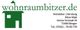 Logo von wohnraumbitzer.de mit Adresse und Kontaktinformationen für Immobilienberatung.