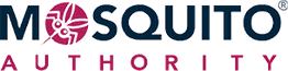 Logo with "Mosquito Authority" text and mosquito graphic in the first "O".