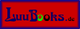 Logo von "LuuBooks.de" in blauer Schrift auf rotem Hintergrund mit grünem "o".