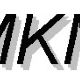 Text "MKM" in schwarzer Schrift mit grauem Schatten auf weißem Hintergrund.