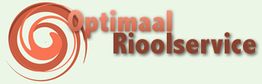 Logo van Optimaal Rioolservice met rood cirkelvormig ontwerp.