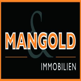 Logo mit Text "Mangold & Immobilien" in orange und weiß auf schwarzem Hintergrund.