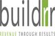 "Buildrr logo with 'Revenue Through Results' slogan in gray and green text."