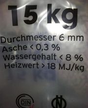 Holzpellets 15 kg - Sackware
