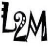 Logo con le lettere stilizzate "L2M" su sfondo bianco.