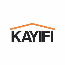Logo of "KAYIFI" with an orange roof design above the text.