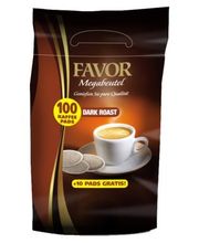 Favor Kaffeepads Megabeutel Dark Roast 100 St.