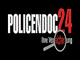 Logo mit Text: "POLICENDOC24, Ihre Versicherung" und einer Lupe um "Sicherung".