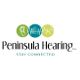 "Peninsula Hearing logo with ear, sound wave, and people icons. Text: Stay Connected."