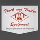 Logo: "Truck and Trailer Equipment - we put you back on the road" with a TNT design.