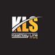 Logo with "KLS Keathley Line Striping" text and a curved road graphic on a black background.