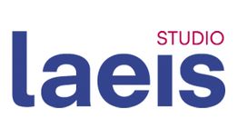 Logo mit blauem Text "laeis" und rotem Wort "STUDIO" oben rechts.