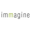 Logo mit dem Text "immagine" in schwarz, "m" in grün hervorgehoben, auf weißem Hintergrund.