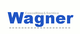 Text mit "Wagner" in Blau und "Consulting & Service" in Grau darüber. Hintergrund weiß.