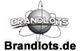 Logo von Brandlots.de: Kugel mit "BRANDLOTS" und darunter die Webadresse.