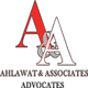 A and A logo with "Ahlawat & Associates" text below in red and white.