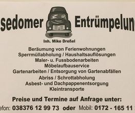 Usedomer Entrümpelung Logo
