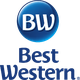 Blue and white Best Western logo with "BW" initials in a circle.