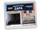 Taller de neumáticos con letrero "Neumáticos ZAPA" y logos de marcas en la fachada.