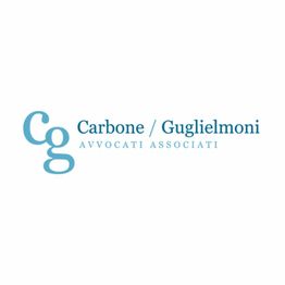 Logo dello studio legale Carbone/Guglielmoni, avvocati associati, con iniziali "Cg".