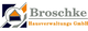 Logo von Broschke Hausverwaltungs GmbH mit Haus-Symbol in Orange und Blau.