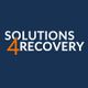 Text "Solutions 4 Recovery" in white and orange on a dark blue background.