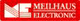 Rotes Logo mit weißem Text "MEILHAUS ELECTRONIC" und stilisiertem M-Symbol links.